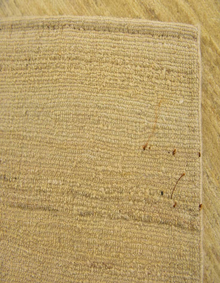 Detail image of  3' 4 x 4' 8  Hand Knotted Kashkuli Gabbeh Wool Rug