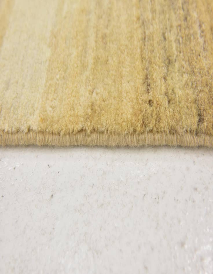 Detail image of  3' 4 x 4' 8  Hand Knotted Kashkuli Gabbeh Wool Rug