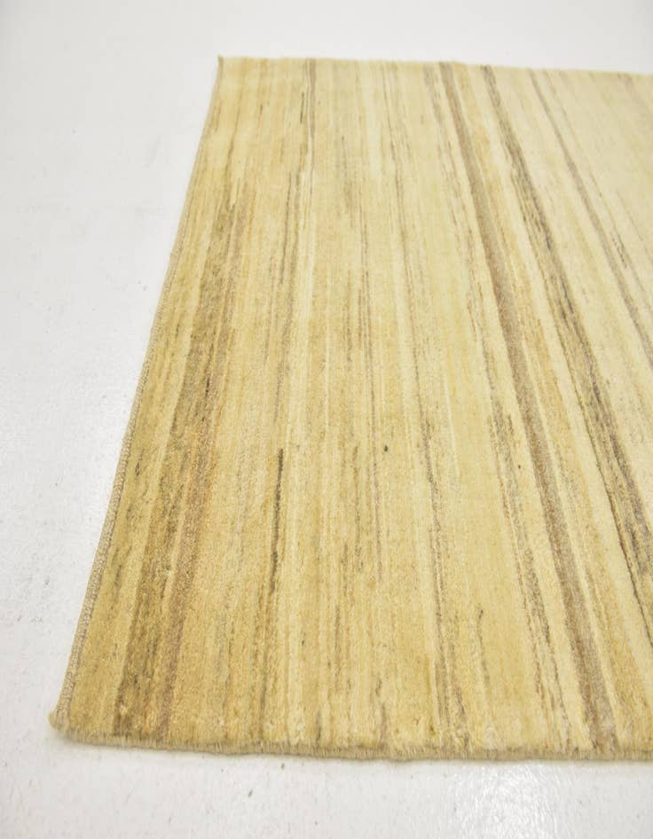 Detail image of  3' 5 x 4' 10  Hand Knotted Kashkuli Gabbeh Wool Rug