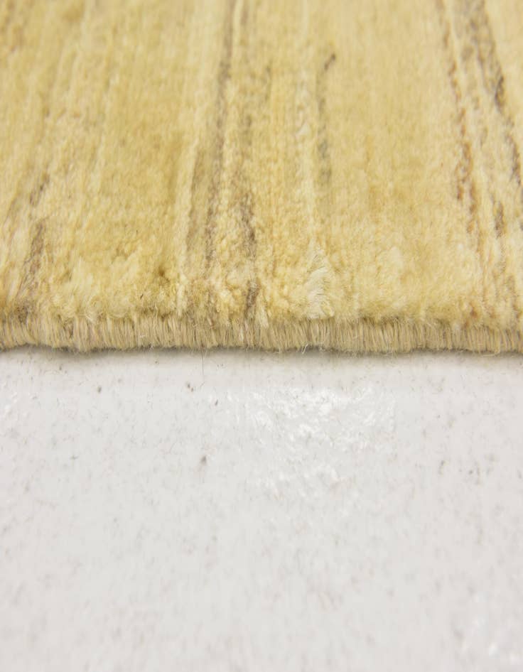 Detail image of  3' 5 x 4' 10  Hand Knotted Kashkuli Gabbeh Wool Rug