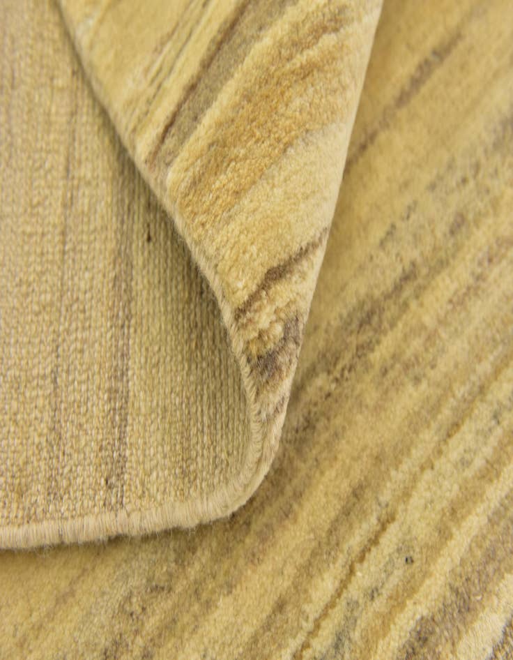 Detail image of  3' 5 x 4' 10  Hand Knotted Kashkuli Gabbeh Wool Rug