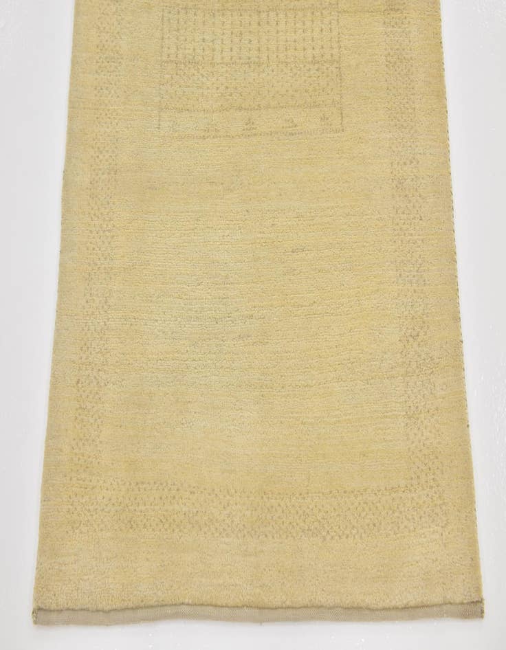 Detail image of  2' 10 x 5' 4  Hand Knotted Kashkuli Gabbeh Wool Rug