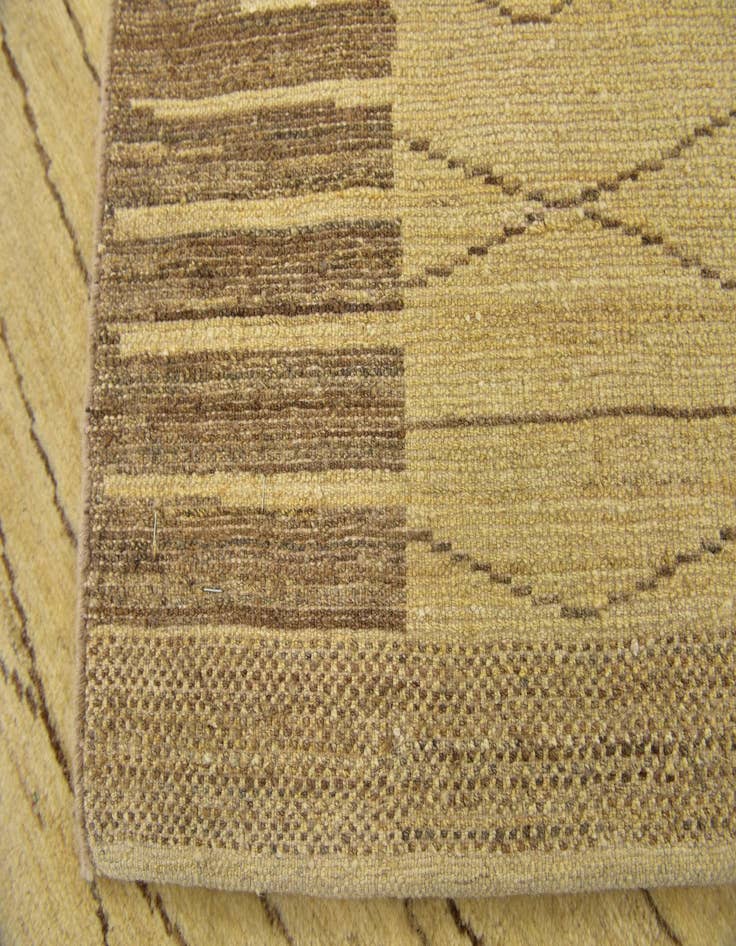 Detail image of  5' 8 x 7' 8  Hand Knotted Kashkuli Gabbeh Wool Rug
