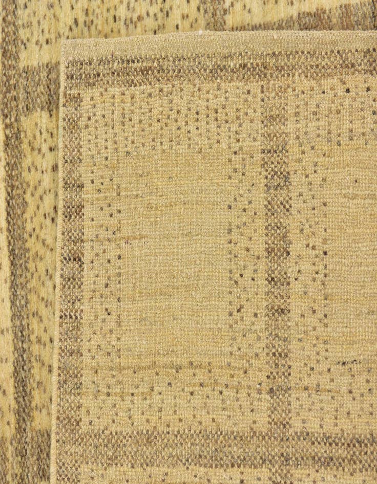 Detail image of  5' 9 x 8'  Hand Knotted Kashkuli Gabbeh Wool Rug
