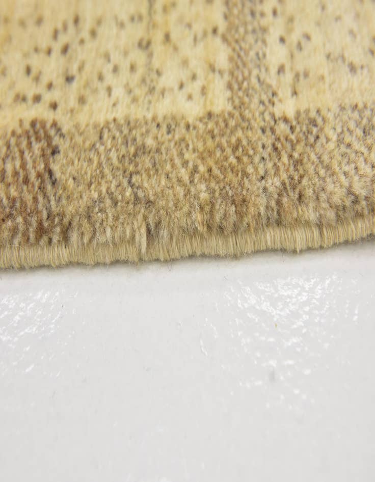 Detail image of  5' 9 x 8'  Hand Knotted Kashkuli Gabbeh Wool Rug