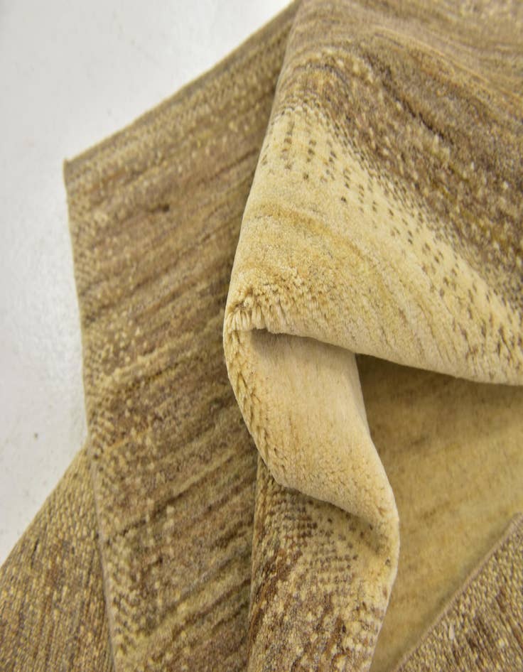 Detail image of  4' 9 x 6' 7  Hand Knotted Kashkuli Gabbeh Wool Rug