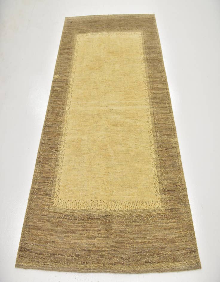 Detail image of  4' 9 x 6' 7  Hand Knotted Kashkuli Gabbeh Wool Rug