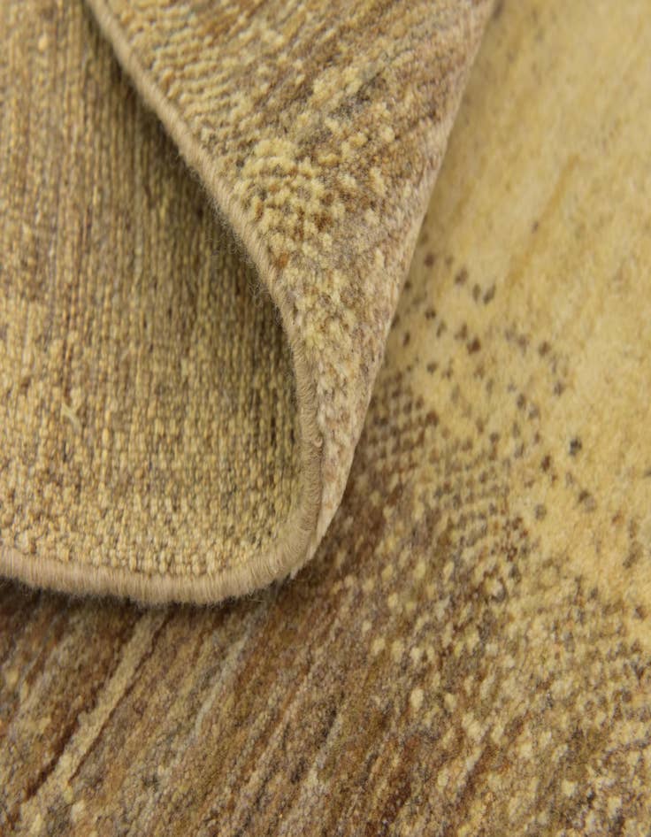 Detail image of  4' 9 x 6' 7  Hand Knotted Kashkuli Gabbeh Wool Rug