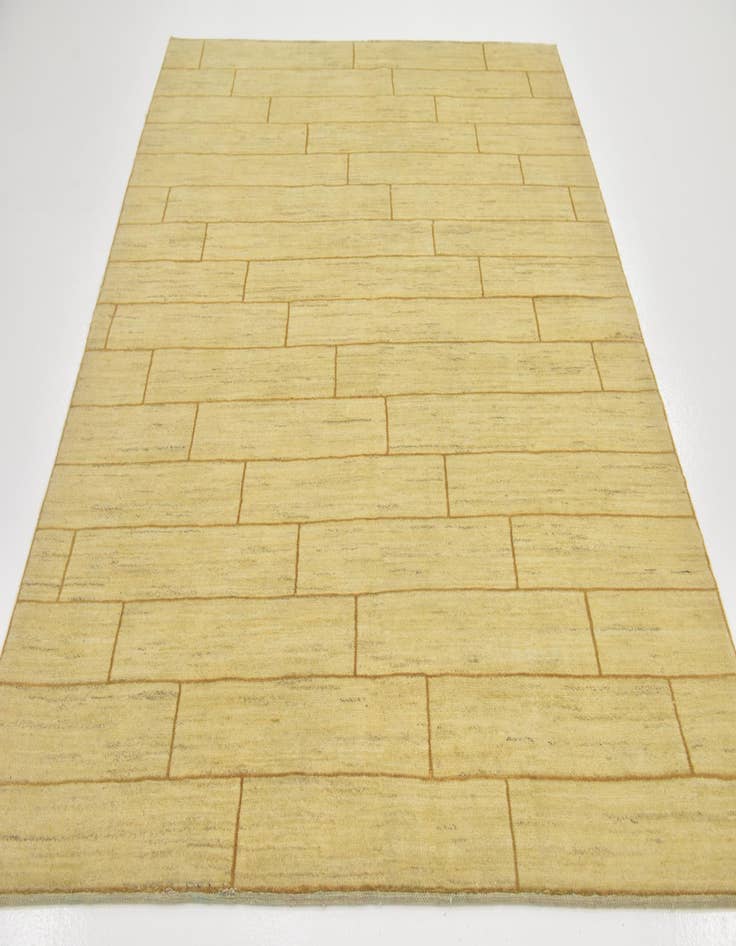 Detail image of  5' 10 x 7' 5  Hand Knotted Kashkuli Gabbeh Oriental Wool Rug