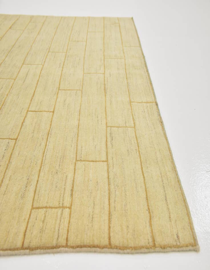 Detail image of  5' 10 x 7' 5  Hand Knotted Kashkuli Gabbeh Oriental Wool Rug