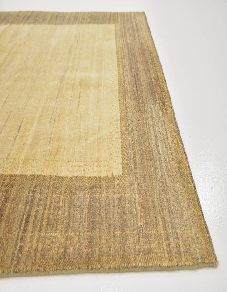 Detail image of  5' 6 x 8' 2  Hand Knotted Kashkuli Gabbeh Wool Rug