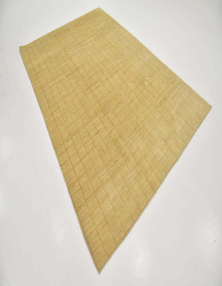 Detail image of  6' 6 x 9' 5  Hand Knotted Kashkuli Gabbeh Wool Rug