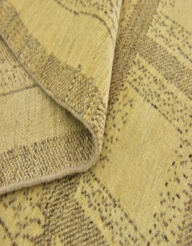 Detail image of  5' 2 x 6' 4  Hand Knotted Kashkuli Gabbeh Wool Rug