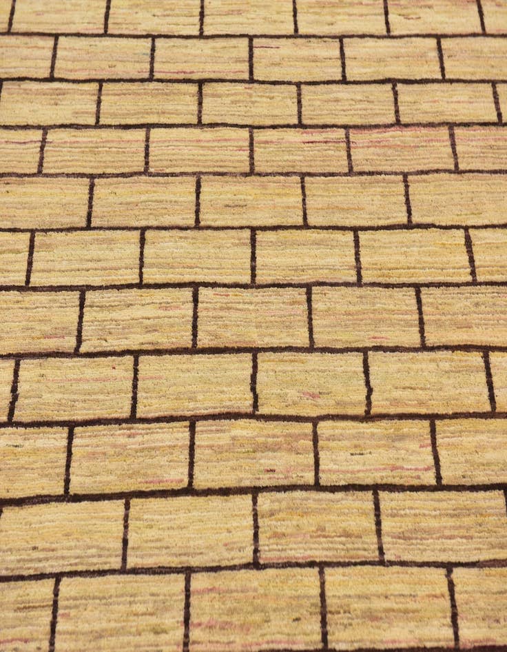 Detail image of  8' x 10' 3  Hand Knotted Kashkuli Gabbeh Wool Rug