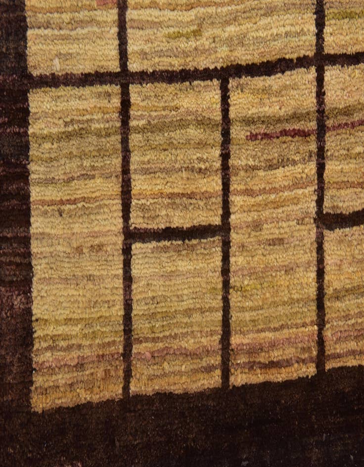 Detail image of  8' x 10' 3  Hand Knotted Kashkuli Gabbeh Wool Rug