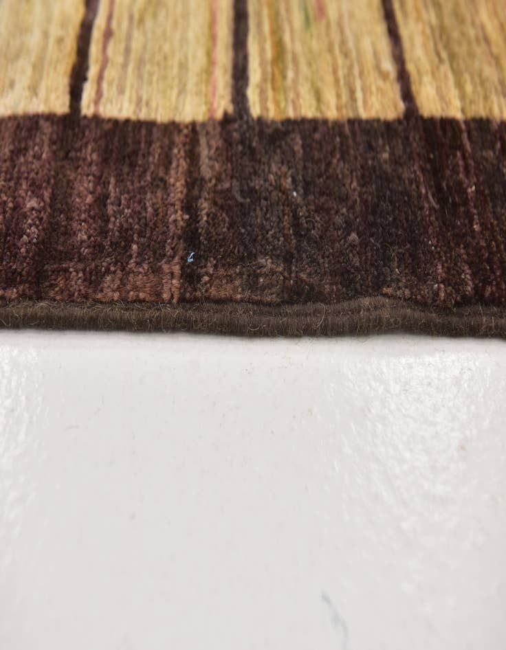 Detail image of  8' x 10' 3  Hand Knotted Kashkuli Gabbeh Wool Rug