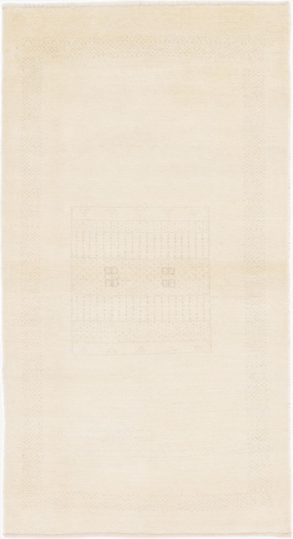  2' 10 x 5' 4  Hand Knotted Kashkuli Gabbeh Wool Rug