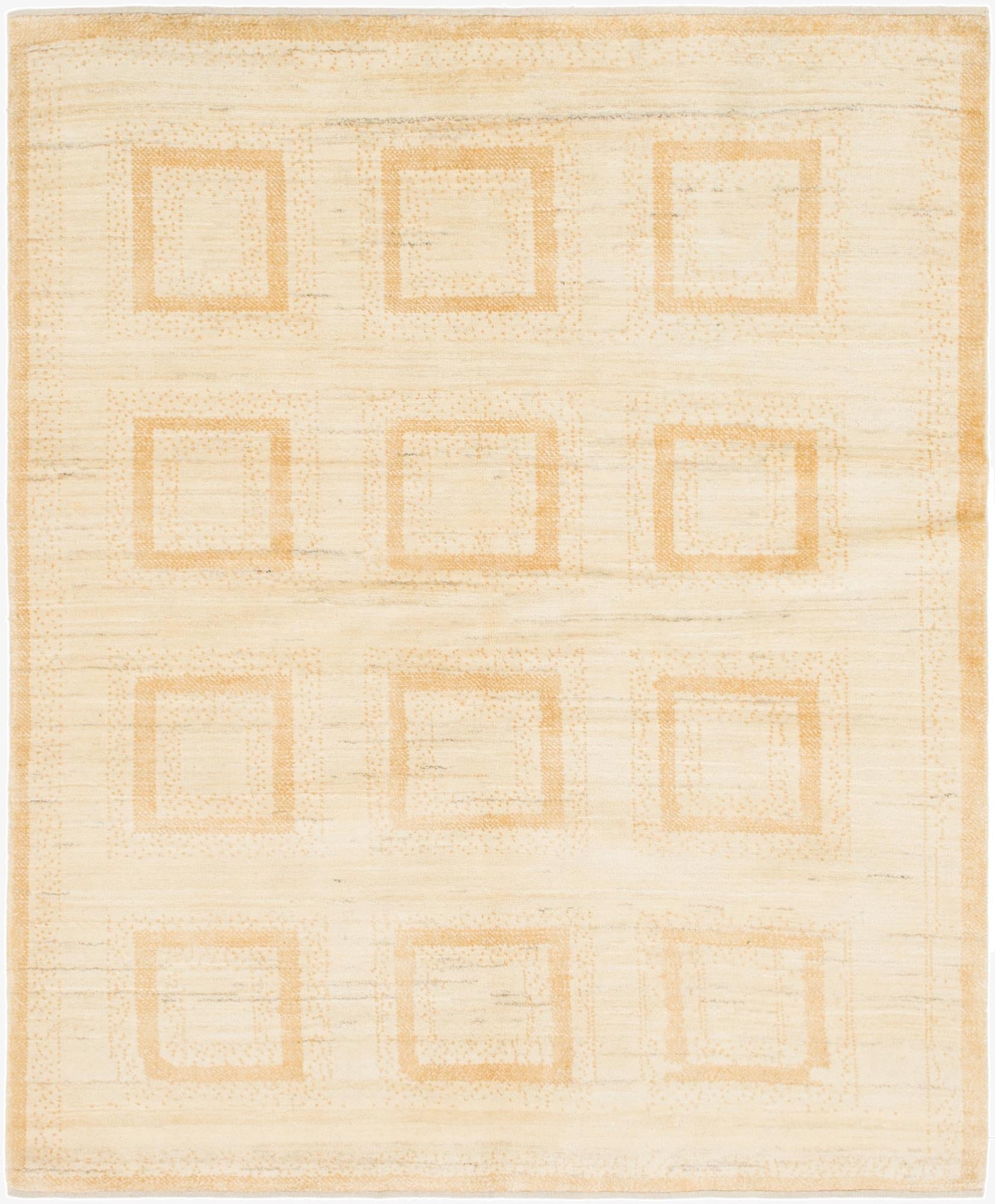  5' 2 x 6' 3  Hand Knotted Kashkuli Gabbeh Wool Rug