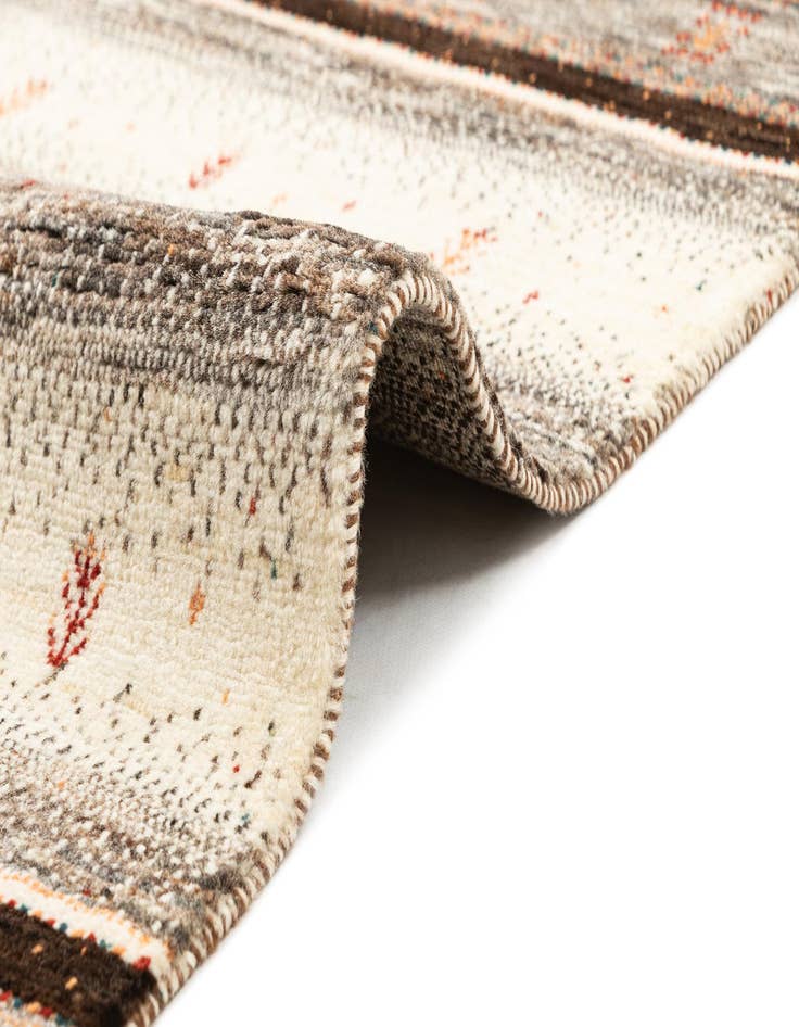 Detail image of  2' 8 x 4' 2  Hand Knotted Kashkuli Rug