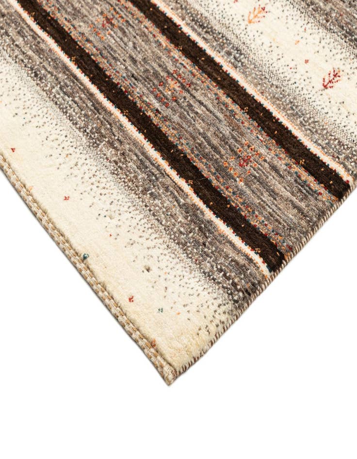 Detail image of  2' 8 x 4' 2  Hand Knotted Kashkuli Rug