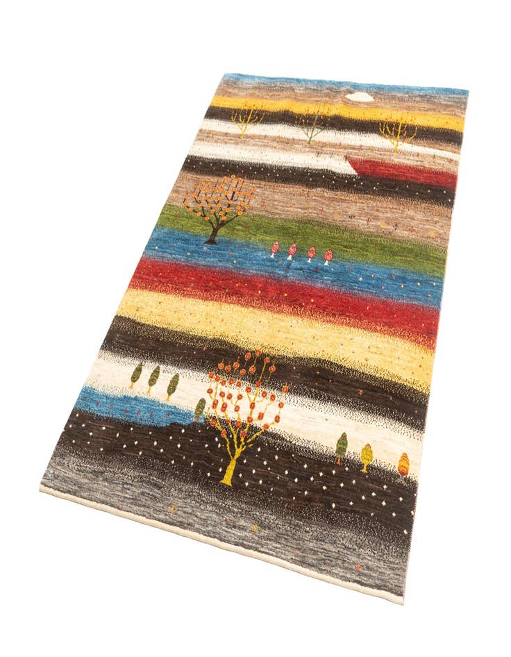 Detail image of  5' 1 x 7' Kashkuli Rug