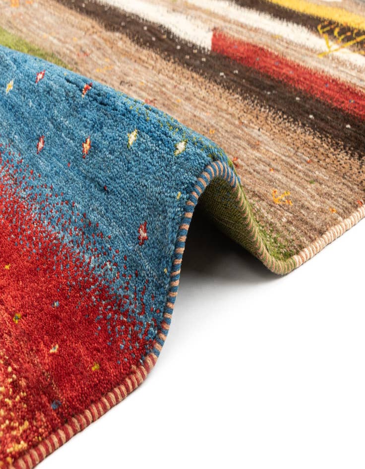 Detail image of  5' 1 x 7' Kashkuli Rug