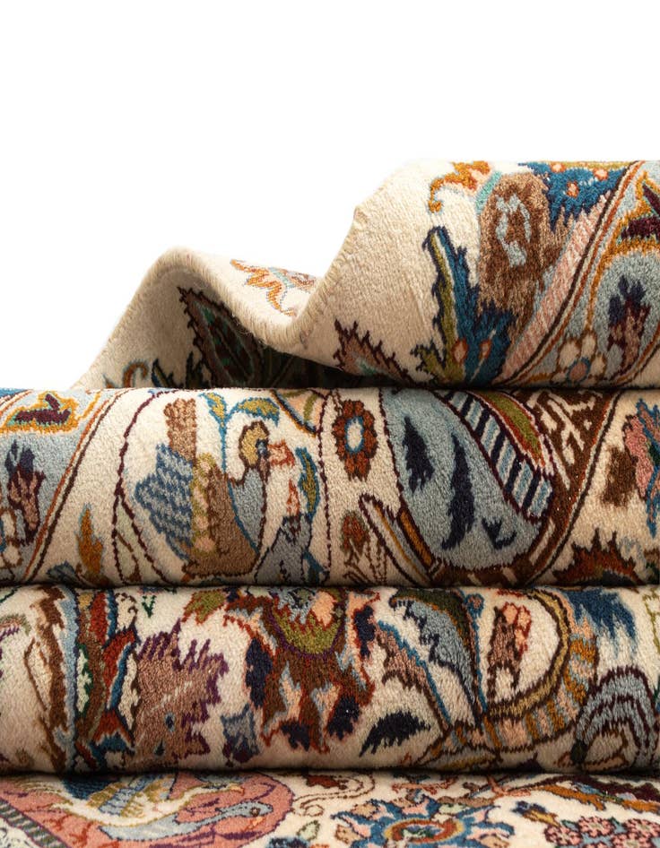 Detail image of  9' 10 x 12' 7 Kashmar Wool Rug