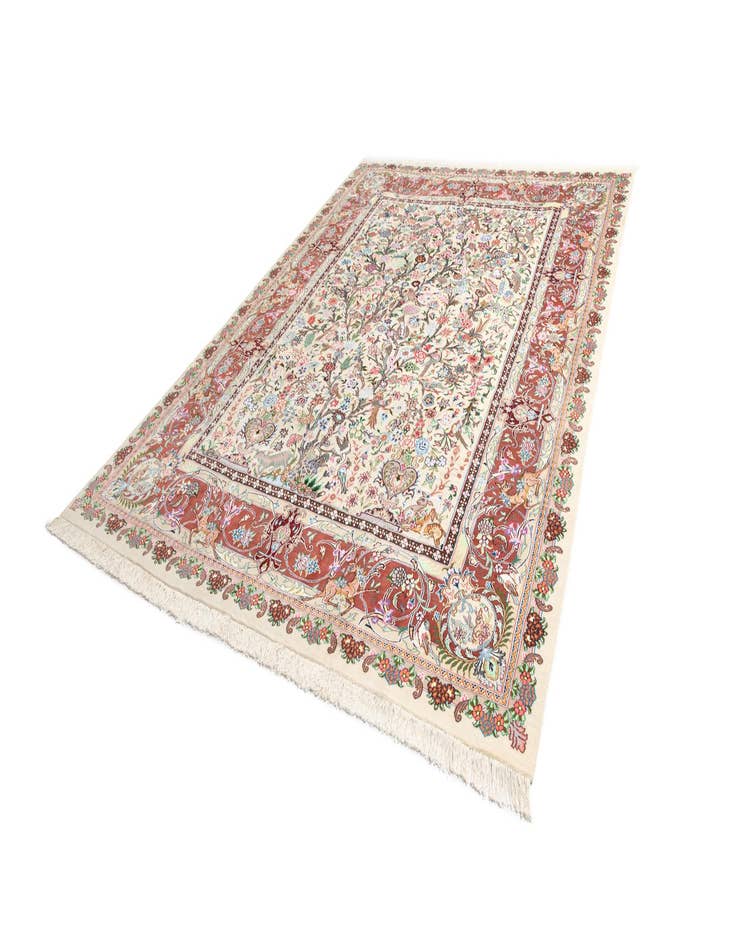 Detail image of  9' 6 x 12' 10 Kashmar Wool Rug