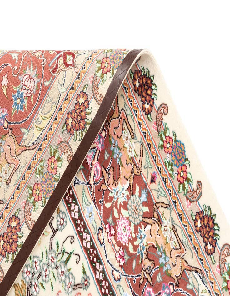 Detail image of  9' 6 x 12' 10 Kashmar Wool Rug