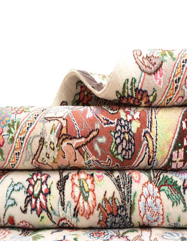 Detail image of  9' 8 x 13' Kashmar Wool Rug