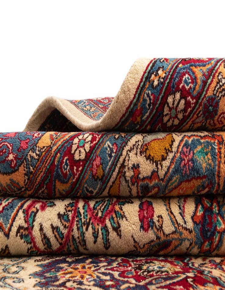 Detail image of  9' 9 x 12' 9 Kashmar Wool Rug