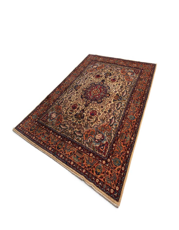 Detail image of  10' x 12' 8 Kashmar Wool Rug