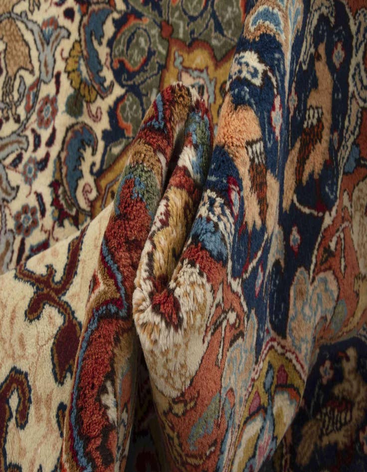 Detail image of  9' 4 x 12' 8 Kashmar Wool Rug