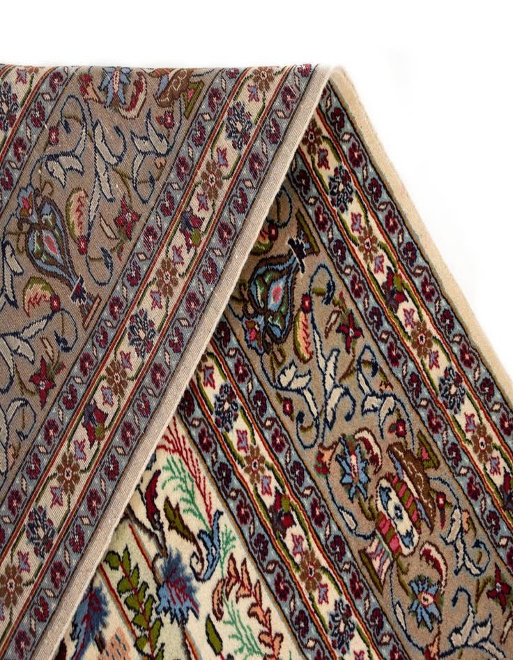 Detail image of  8' 2 x 11' 3  Hand Knotted Kashmar Persian Wool Rug