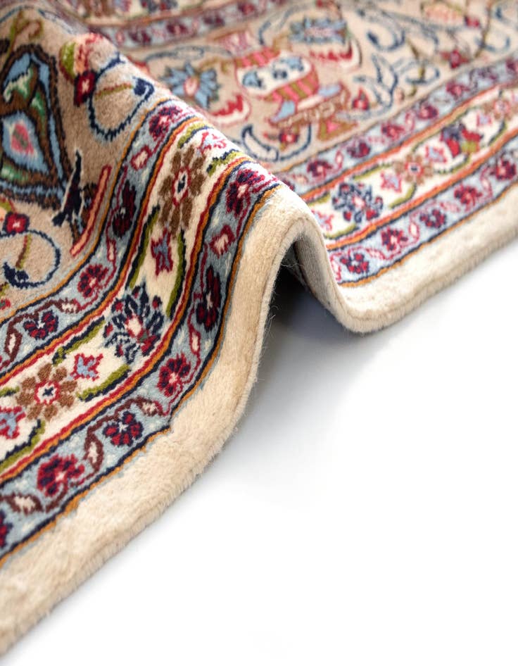 Detail image of  8' 2 x 11' 3  Hand Knotted Kashmar Persian Wool Rug