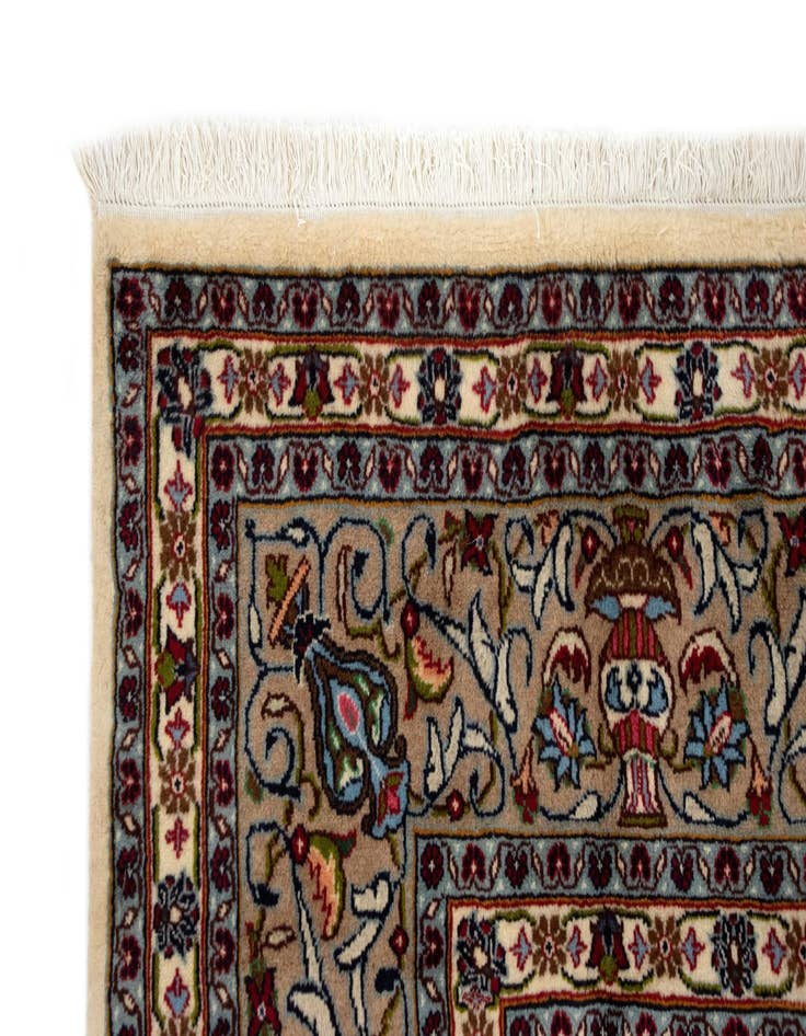 Detail image of  8' 2 x 11' 3  Hand Knotted Kashmar Persian Wool Rug