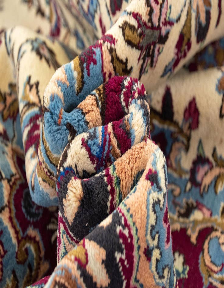 Detail image of  8' 3 x 11' 7  Hand Knotted Kashmar Persian Wool Rug