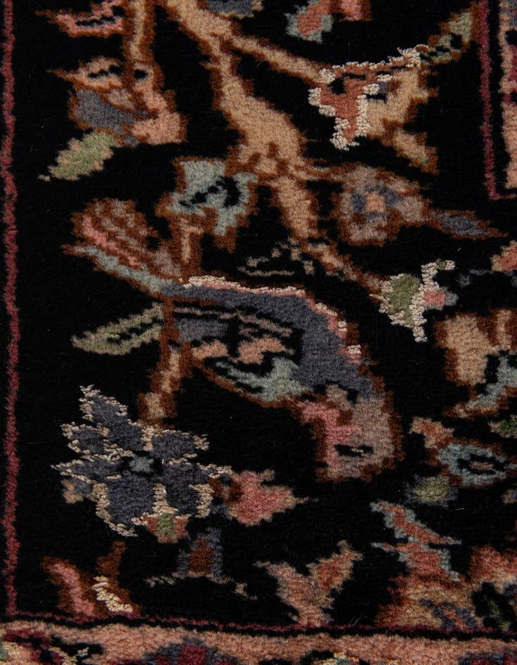 Detail image of  3' 1 x 5' 1  Hand Knotted Kashmir Oriental Rug