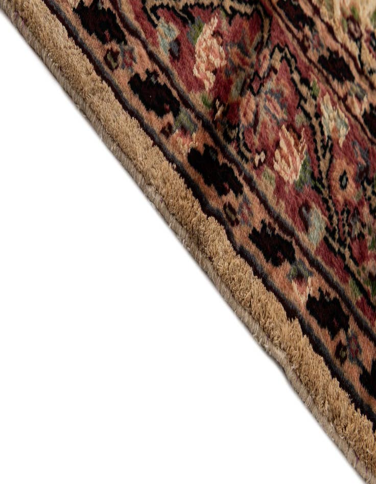 Detail image of  3' 2 x 5' 3  Hand Knotted Kashmir Oriental Rug