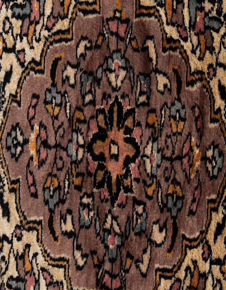 Detail image of  3' 2 x 5' 2  Hand Knotted Kashmir Oriental Rug
