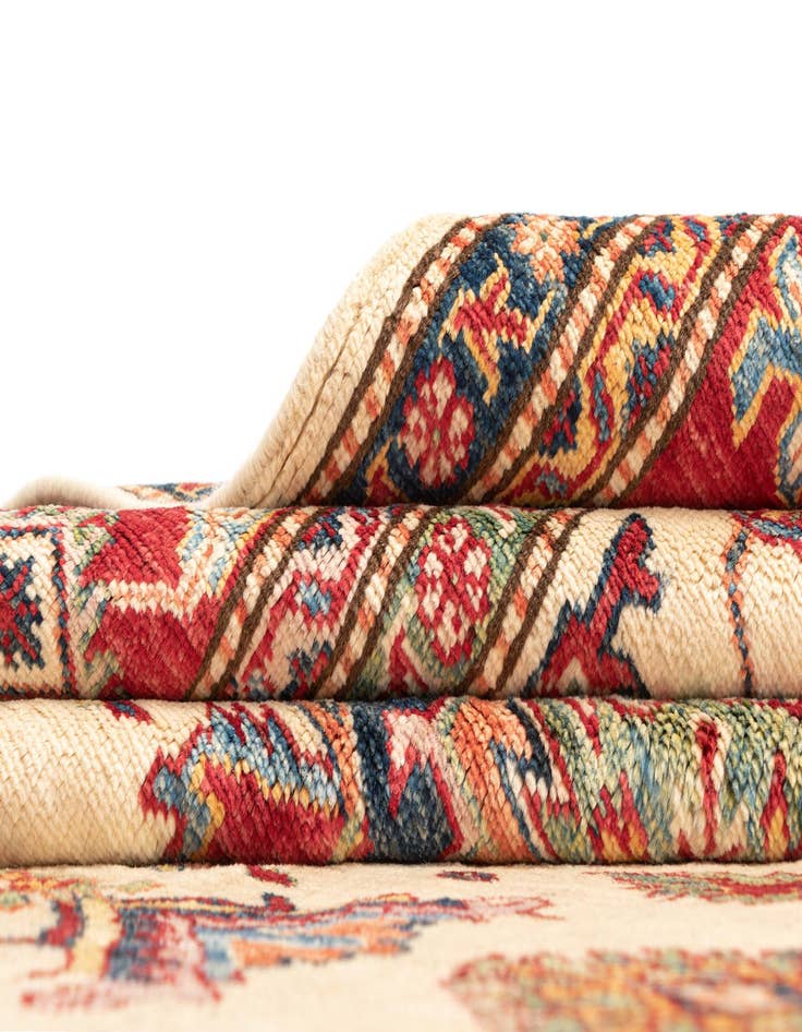 Detail image of  5' 6 x 8' Kazak Wool Rug