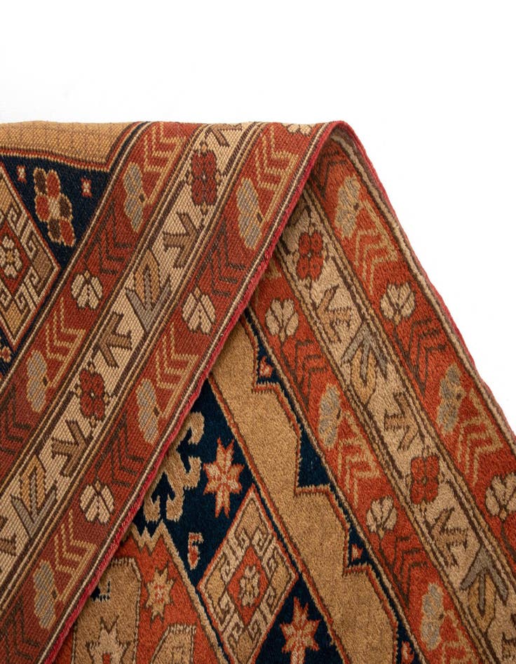 Detail image of  4' x 6' 6 Kazak Wool Rug