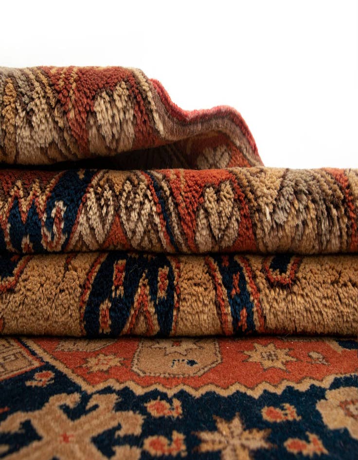 Detail image of  4' x 6' 6 Kazak Wool Rug