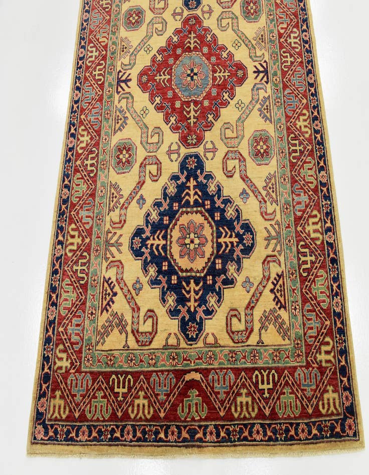 Detail image of  4' 9 x 6' 7  Hand Knotted Kazak Rug