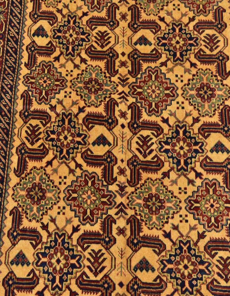 Detail image of  4' 10 x 5' 10  Hand Knotted Kazak Oriental Rug