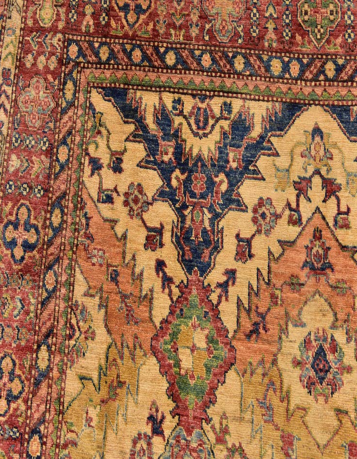 Detail image of  6' 8 x 10' 4  Hand Knotted Kazak Oriental Rug