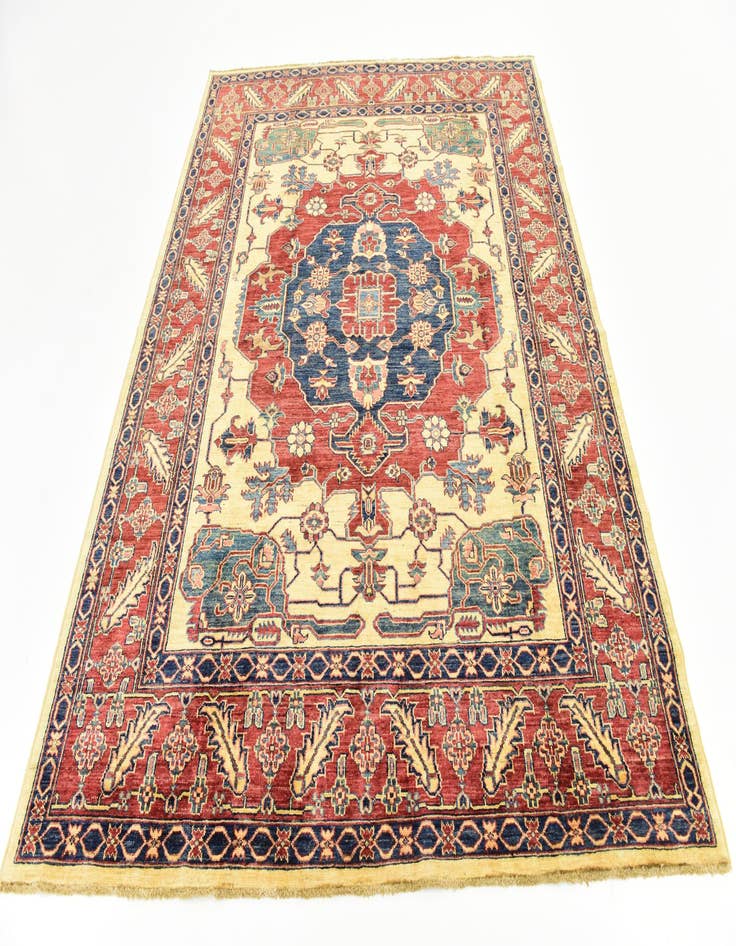 Detail image of  6' x 7' 8  Hand Knotted Kazak Rug