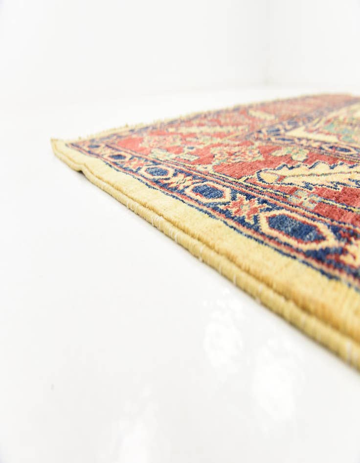 Detail image of  6' x 7' 8  Hand Knotted Kazak Rug