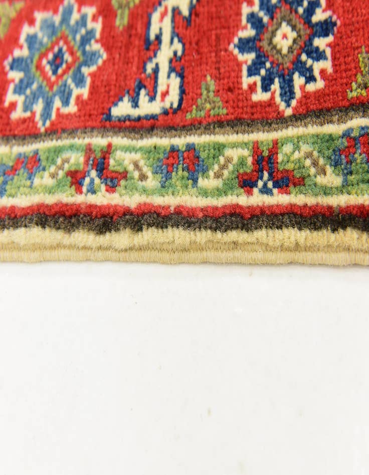 Detail image of  2' 10 x 4' 2  Hand Knotted Kazak Rug
