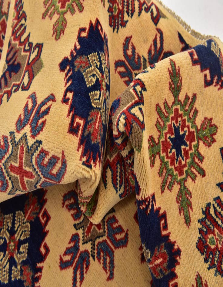 Detail image of  6' 5 x 9' 4  Hand Knotted Kazak Rug